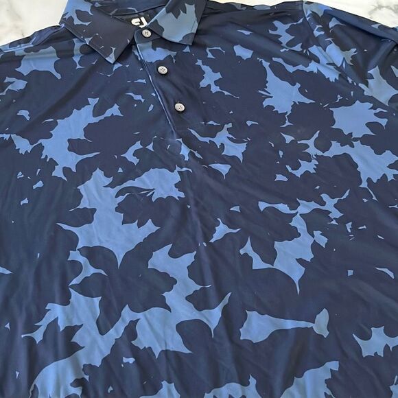 FootJoy Floral Shadow Golf Polo Sz. L - Picture 1 of 7